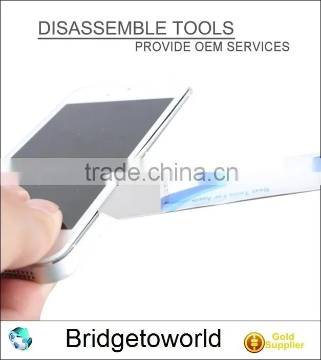 Multifunction Metal Spudger Repair Opening Pry Tool bar steel Iron for separator