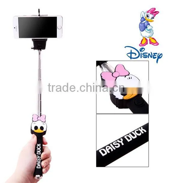 Factory Wholesale Hello Kitty Baymax Micky Selfile Stick No Bluetooth No Battery