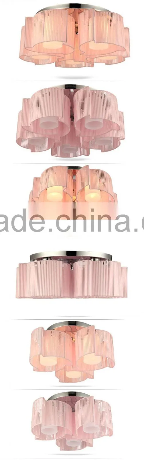 Zhongshan E27/E14 Modern Ceiling Lamp 5730 Fabric LED Ceiling Lights