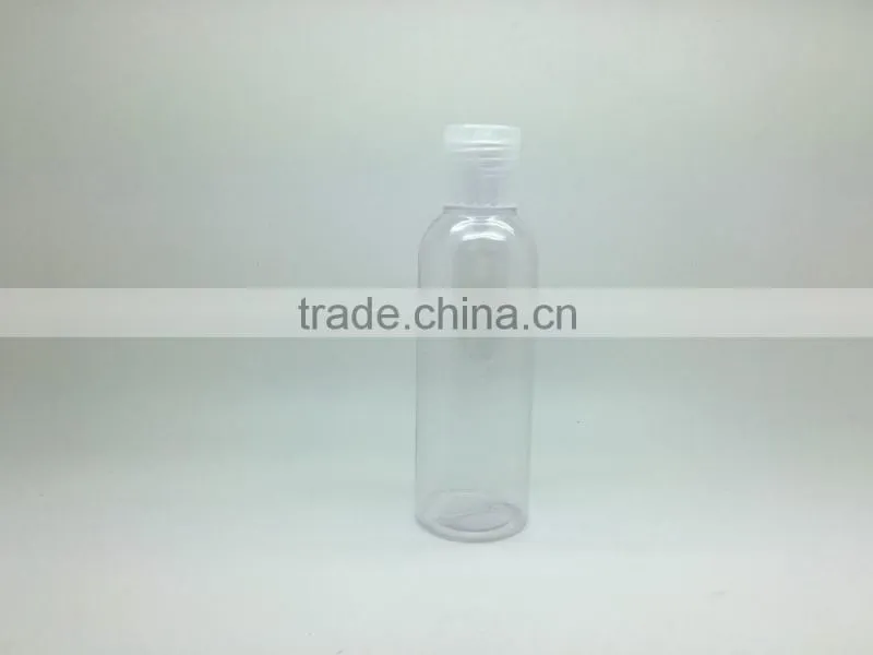100ml disposable hotel PVC bottle for shampoo body lotion/plastic empty bottles packaging