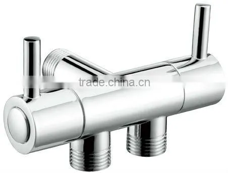 Factory Supplier, angle valve with two water outlet,