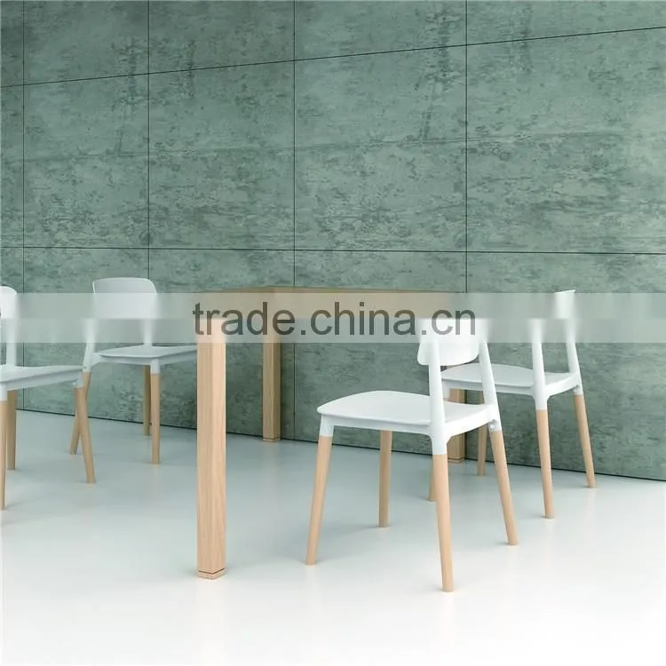 Black White Color New Plastic Low Back Patio Garden Chair