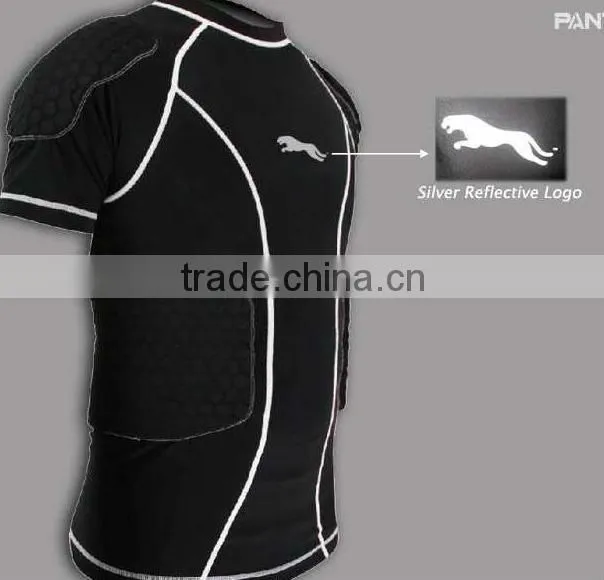 Sublimation Soccer Compression Padding Jerseys