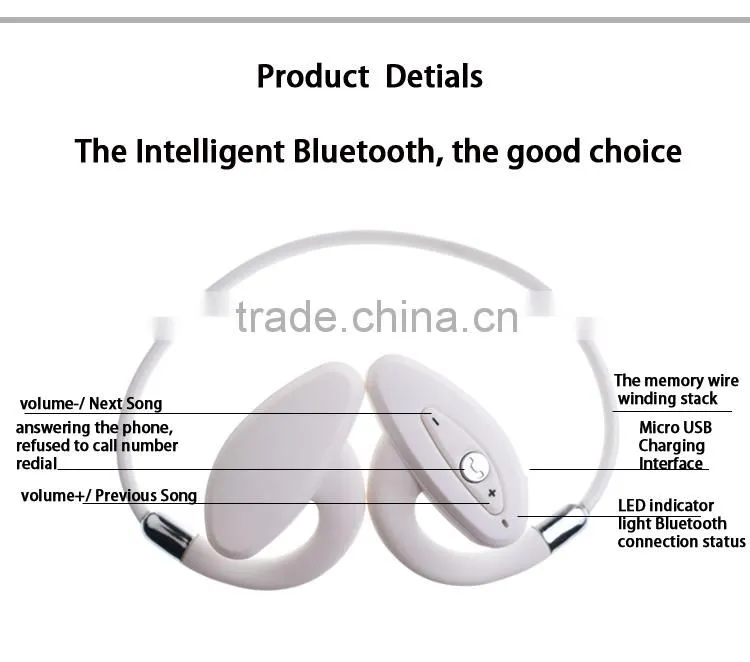 Uldum hifi stereo bluetooth earphones with mic