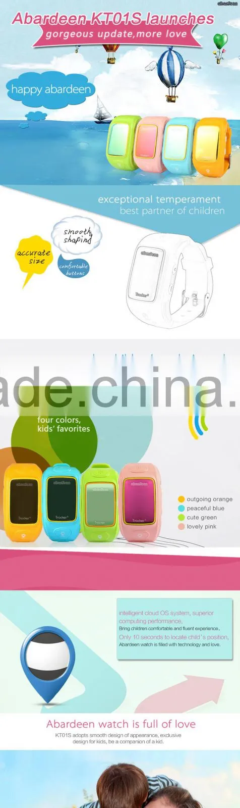 High Quality Fashionable Children smart watch phone GPS positioning global wrist watch gps tracking device for kids