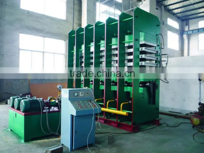 Frame type rubber curing press machine