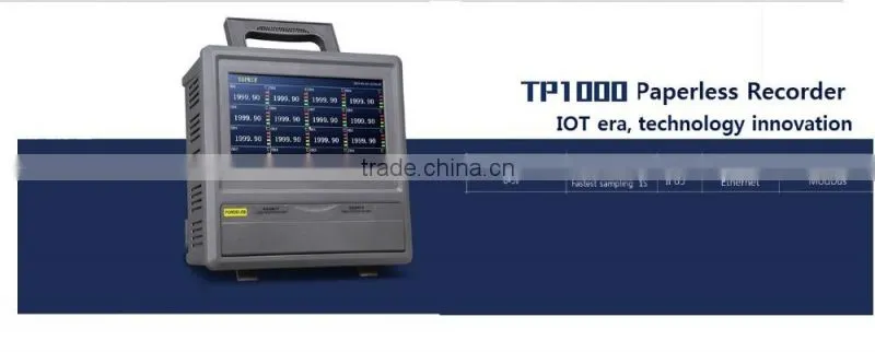 NAPUI130T Intelligent up to 64 channels paperless data recorder with optional input type
