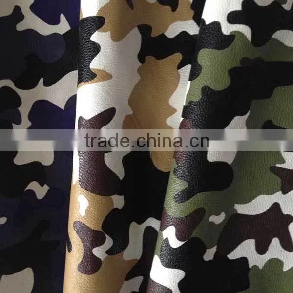 genuine leather garment fabric army color raw materials for garments