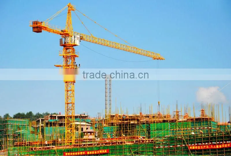 QTZ80A(6010) Tower Crane(2ton-8ton) tower crane operator cabin