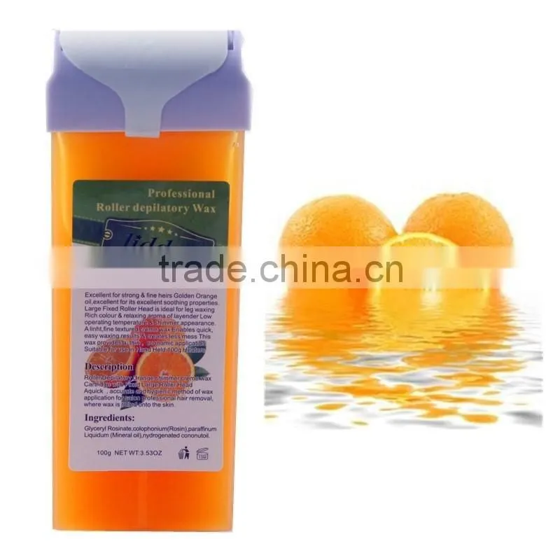 100ml Hair Removal Wax Series Refillable Roll On Depilatory Hot Wax Hair Removal Cream