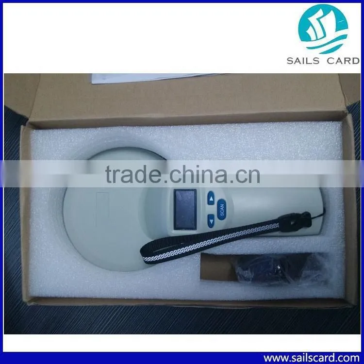 Hot sale RFID Animal ear tag reader with ISO Standard