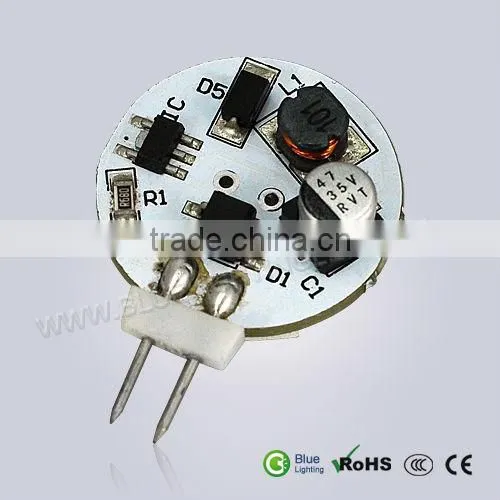 AC DC 3 years warranty CE RoHS 200lm smd 5050 2W dimmable g4 led