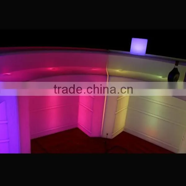 New Product LED illuminated bar counter design