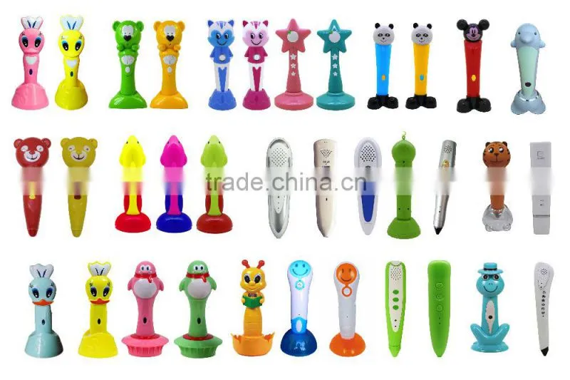 OEM educational reader pen with audio books in multi-languages