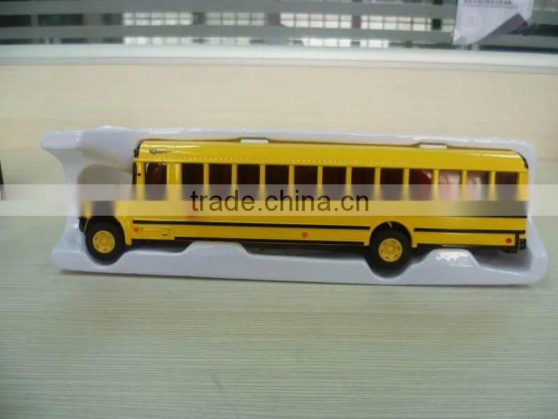 mini metal school bus model