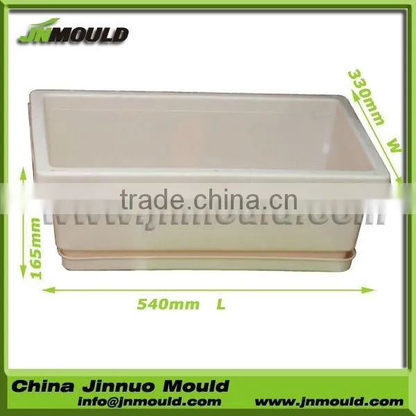 Plastic flower pot steel mould
