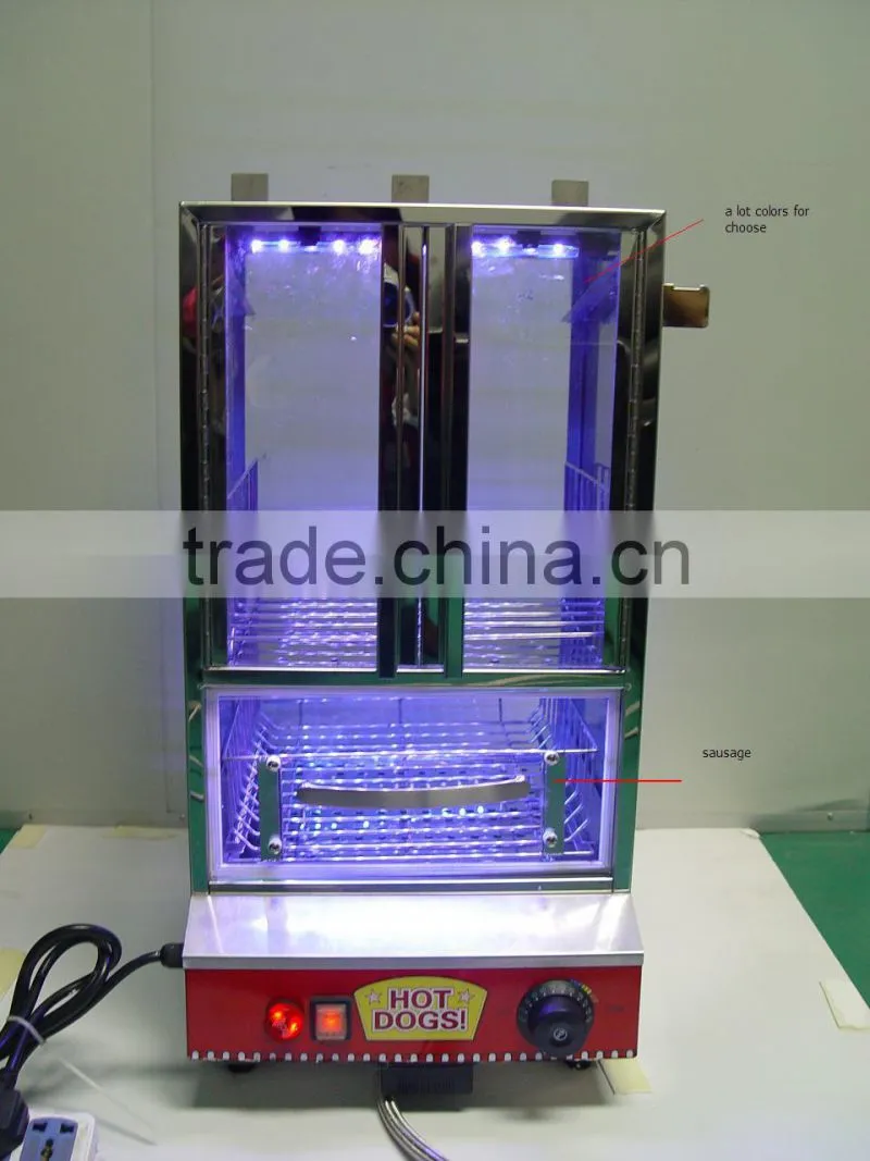 CE Approval Electric Hot Dog Steamer For Sale