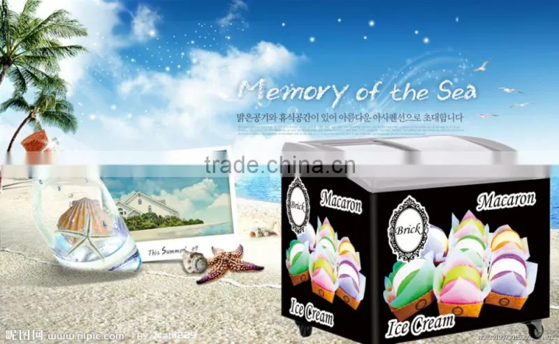 ice cream showcase