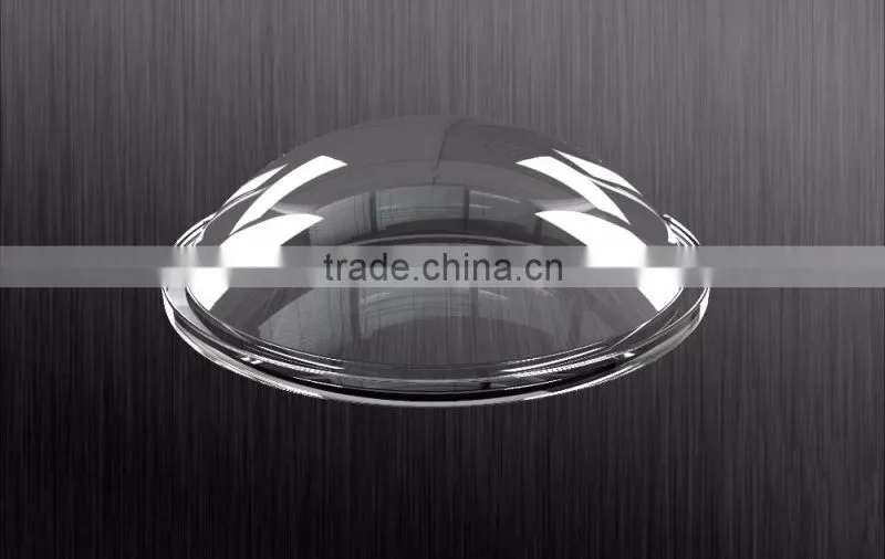 120 degree high bay light optical lens , glass meterial lens