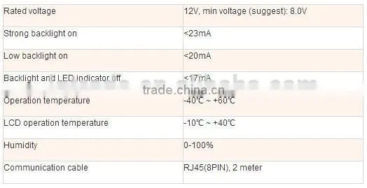 Remote Meter Dsiplay MT-5 for EPIP-COM Solar controller, display charge and discharge parameter