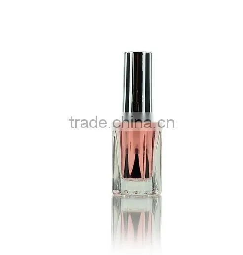 1/2OZ small Coated UV gel Bottles nail polish packaging glass bottle supplier