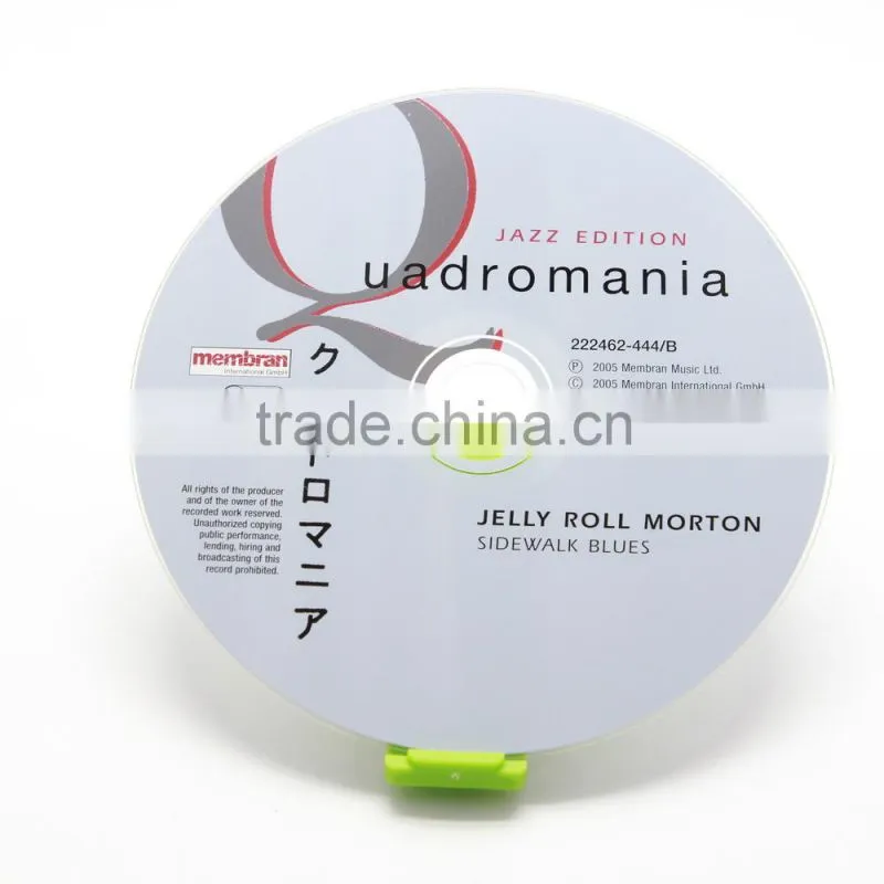 Music CD Replication with printing and packing
