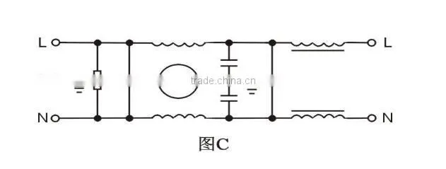 250/440VAC Three Phase Three Line EMI Filter 10A