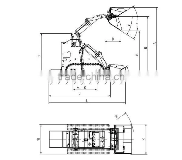Utility compact mini loader for sale