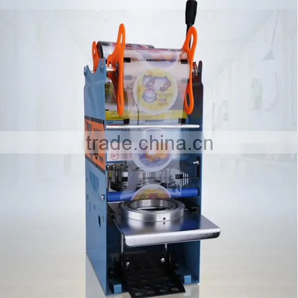 plastic cup sealer machine