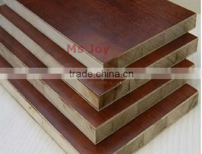 Poplar/Pine/Falcata/Paulownia Blockboard
