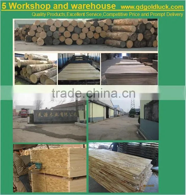 melamine faced blockboard/Veneered Block Board/laminated wood block board