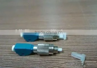 fc to lc simplex singlemode fiber optic connector / female male hybrid fiber adapter