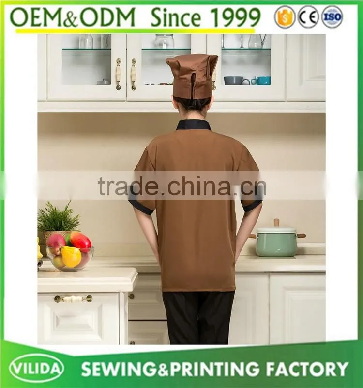 Hot Sale Waiter uniforms Western Restaurant uniform wholesale waiters waitress uniforms