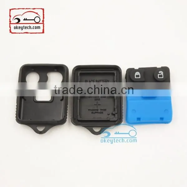 High Quatity ford remote key shell color key blanks custom fobs ford 3 buttons car remote key shell replace