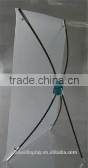Portable tabletop plastic stable mini x stand system