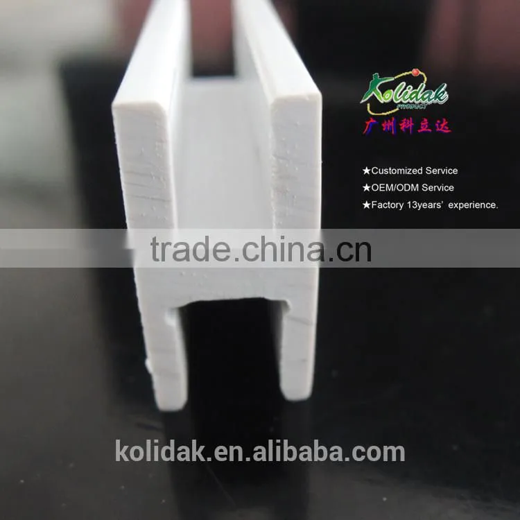 H shape TPU/PVC plastic profile extrusion