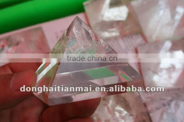 Wholesale Natural Pink QUARTZ Crystal HEALING Pyramid