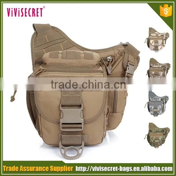 Outdoor travelling bag 800D army camouflage camera shoulder bag