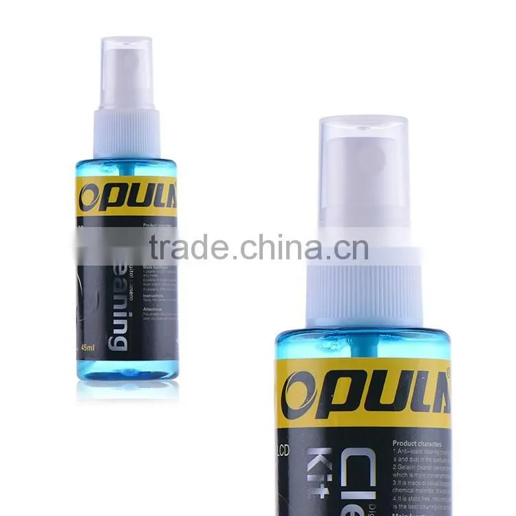factory price 4 in 1 opula digital camera super cleaning kit with spray cleaner ,cleaning cloth,brush,air blower with MSDS
