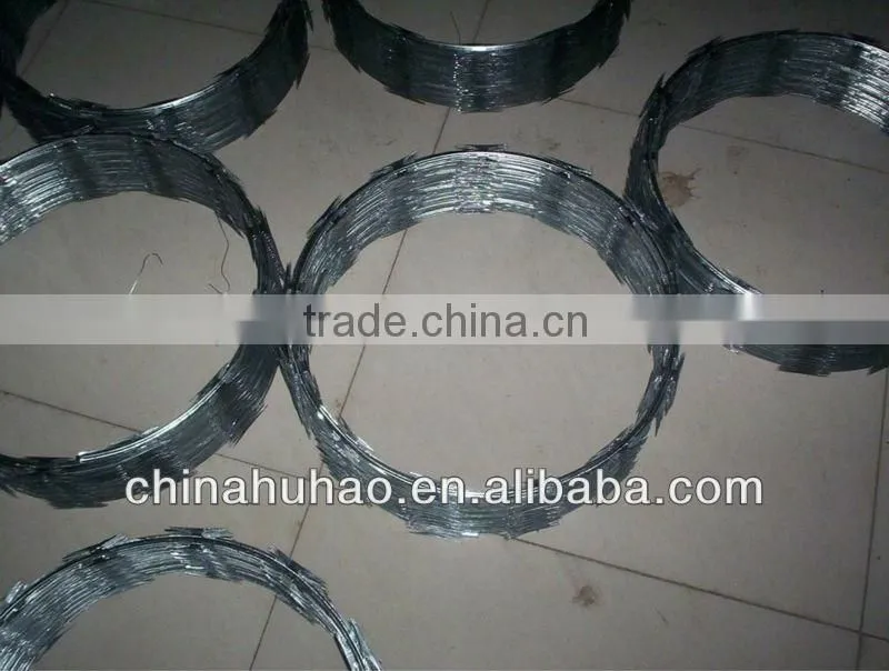 barbed razor wire mesh protection security fences for household/prison/airport