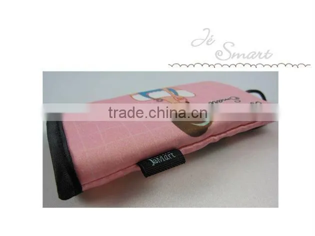 JSMART key case photo bag fabric printing microfiber custom sublimation