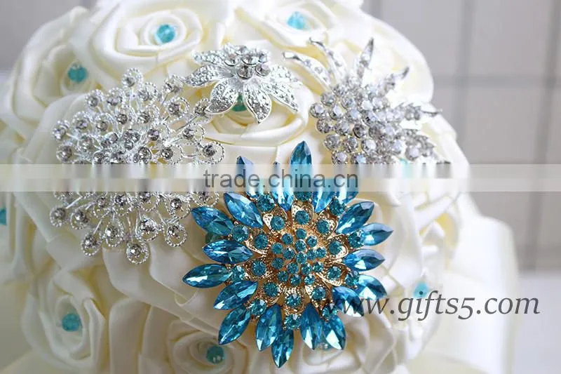 Handmade graceful Brooch wedding bouquet for bride