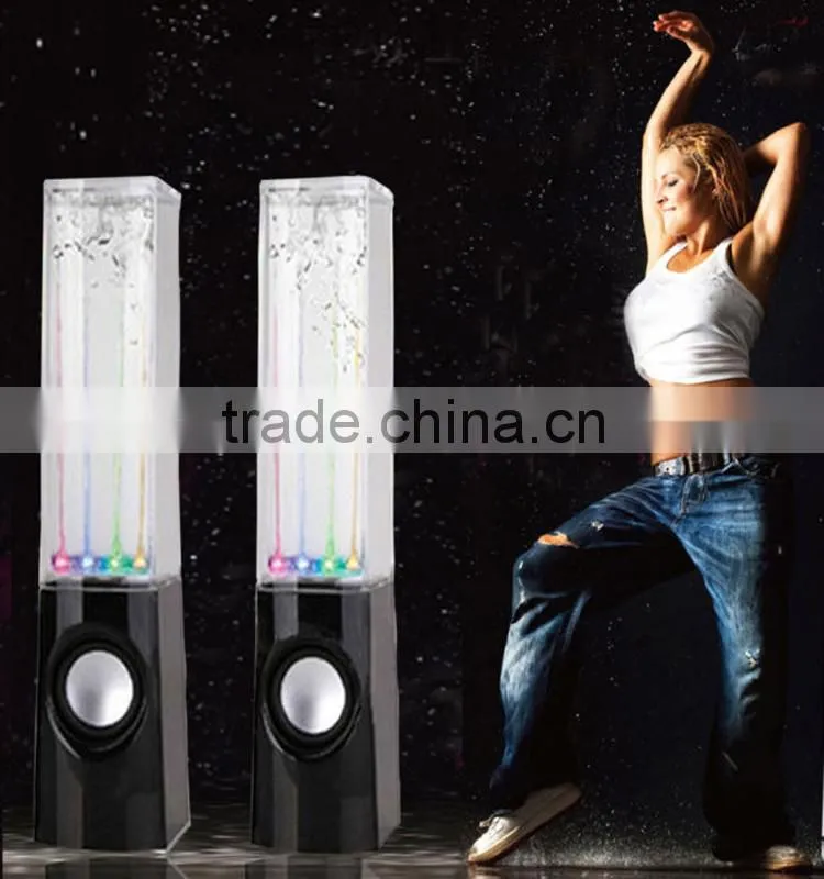 2015 popular fashion water dancing speaker for desk from China manufacturer with cheaper price