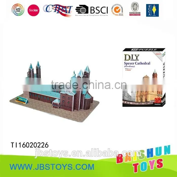 3d paper puzzle Chrysler Building