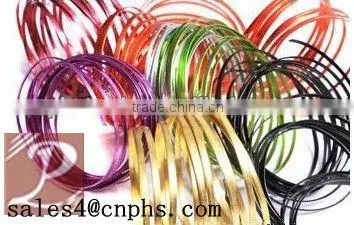 christmas decoration colored aluminium wire,christmas decoration