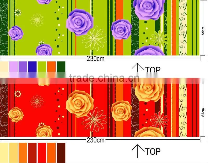 microfiber brushed print fabric for bedding