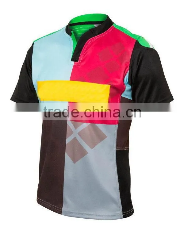 Super quality stylish high quality rugby club jerseys uniform