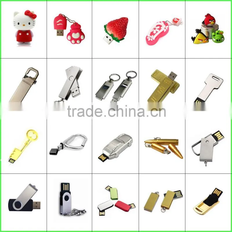special customized PVC usb flash drive for christmas gifts