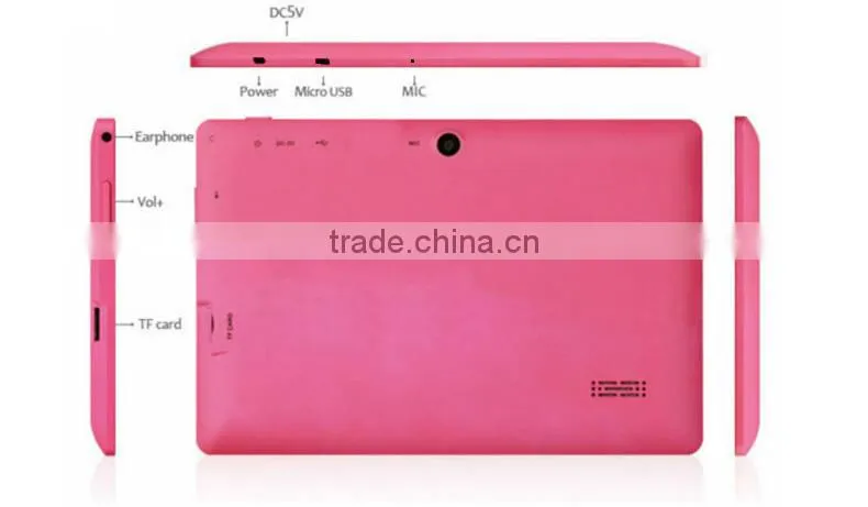 China Manufacturer Shenzhen 7 Inch tablet 7 Android Vatop Tablet PC Q88 A23 tablets Best Price Mini Pad Tablet Pc Q88 In Stock