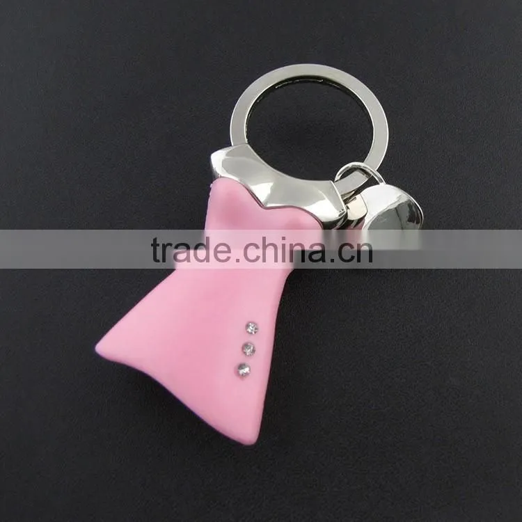 Wholesale clear plastic custom printed acrylic keychain